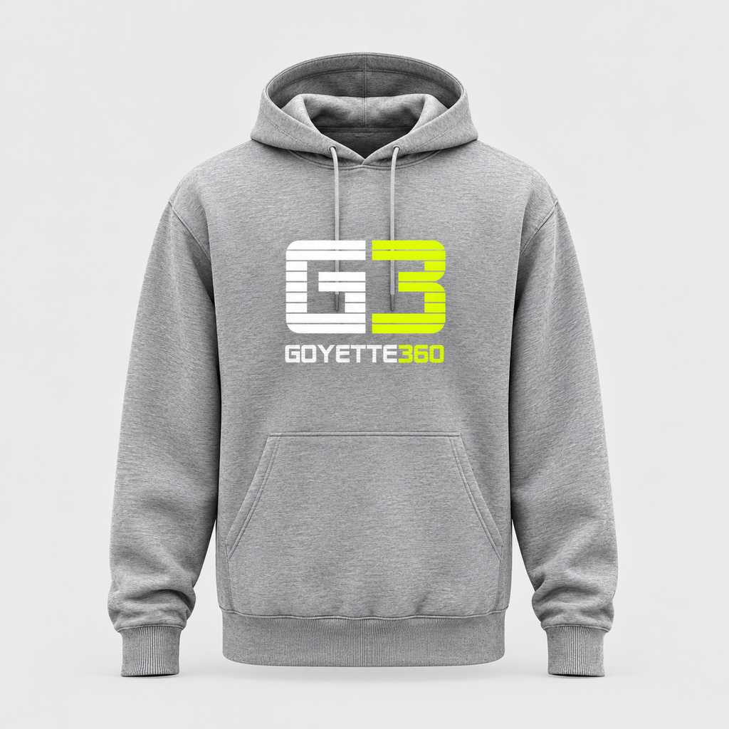 Hoodie G3 — Logo Classique