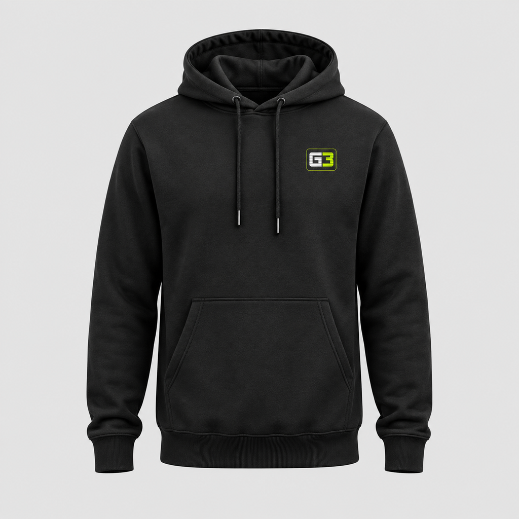 Hoodie G3 — Écusson Signature