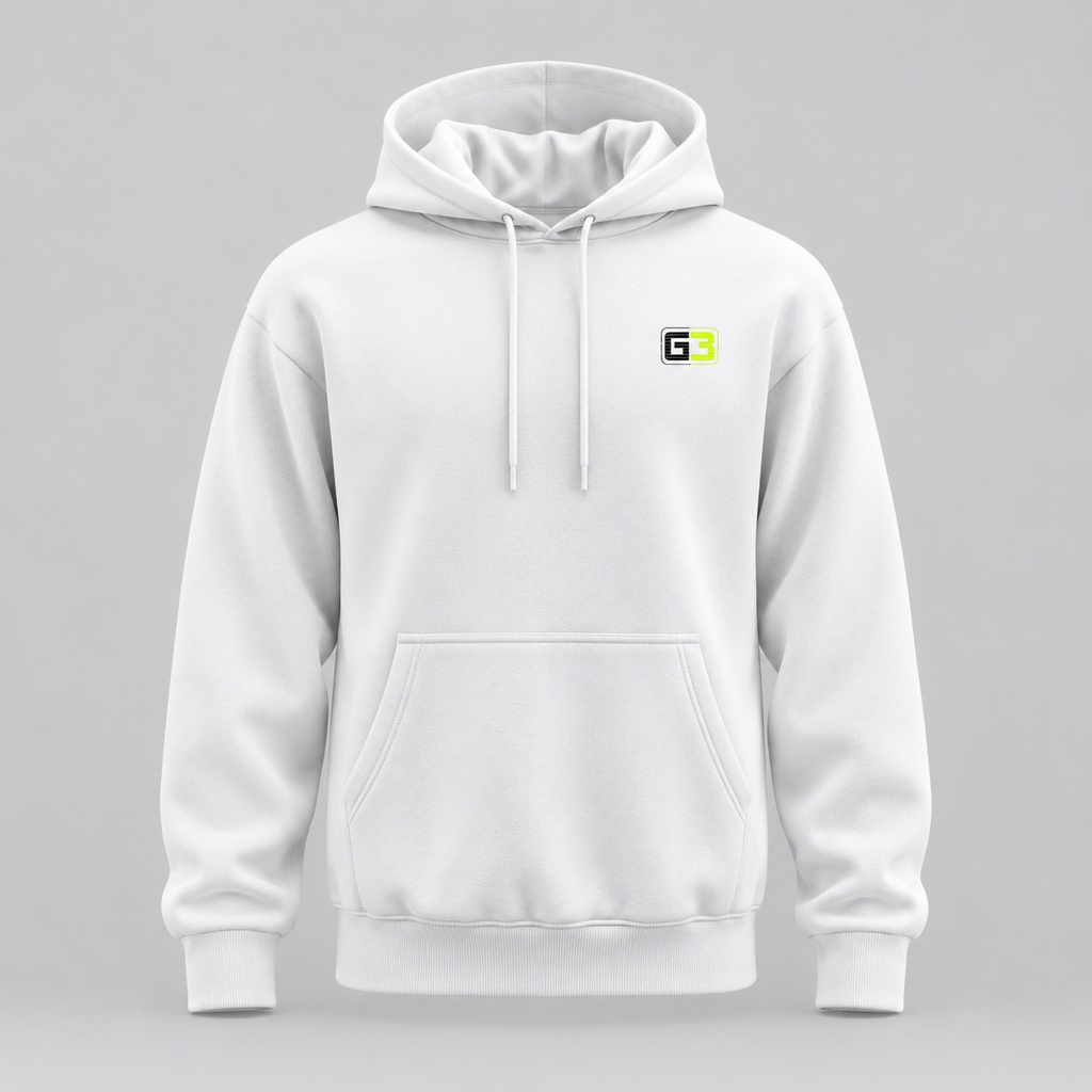 Hoodie G3 — Écusson Signature