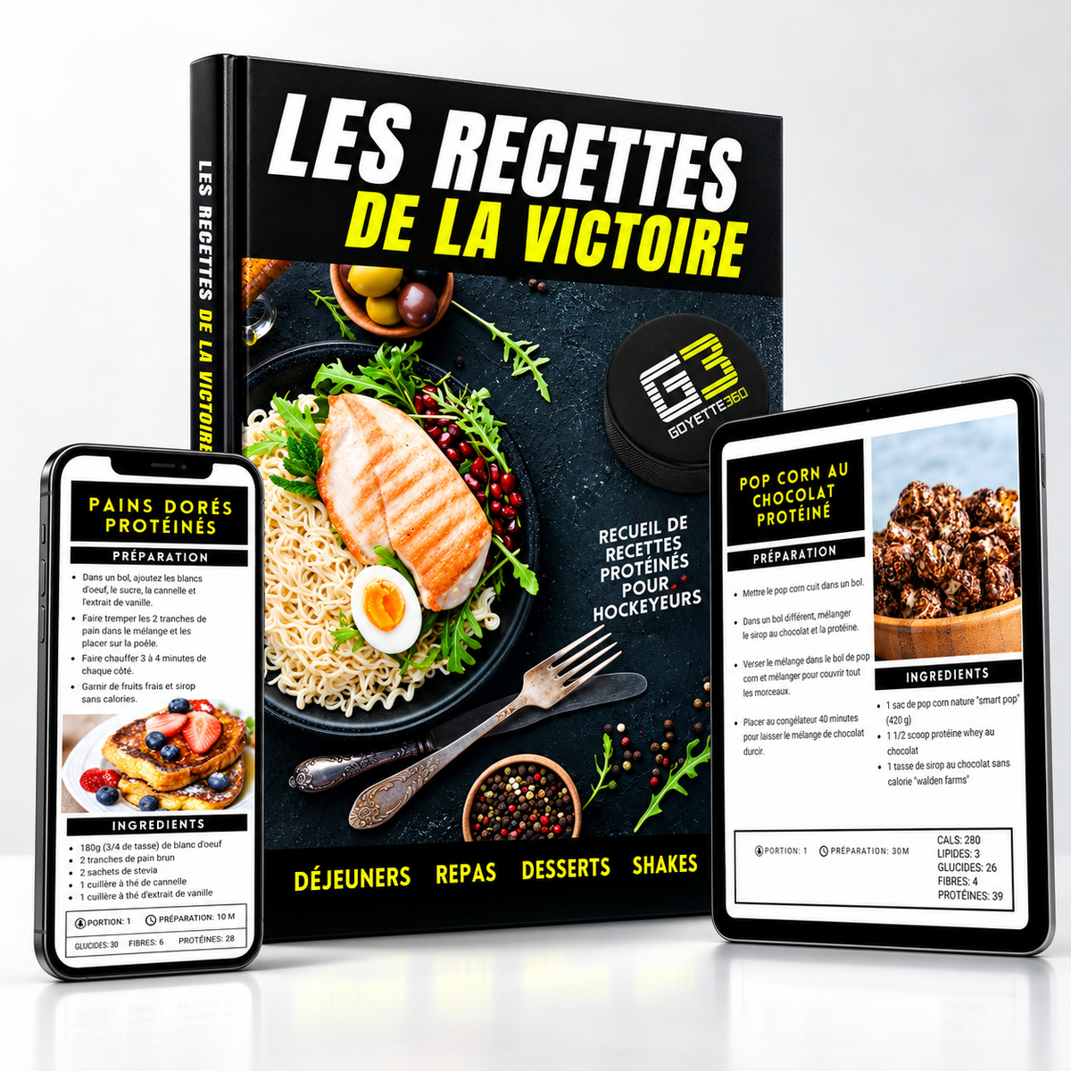 Les Recettes de la Victoire — Livre de recettes G3