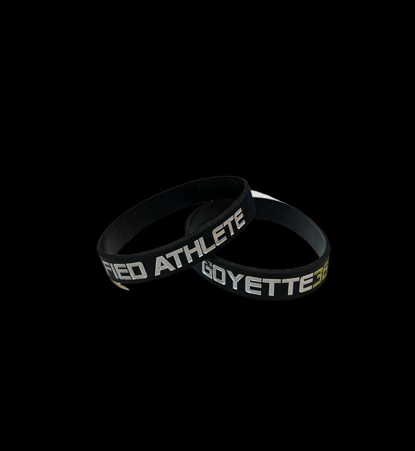 G3-Certified Athlete Bracelet en silicone