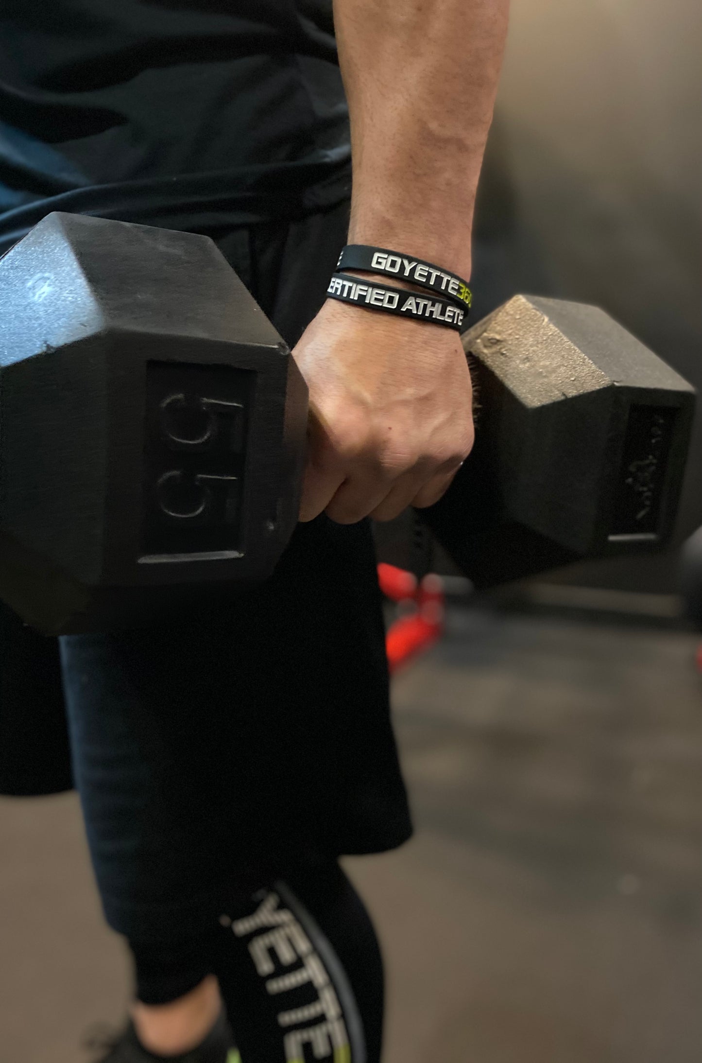 G3-Certified Athlete Bracelet en silicone